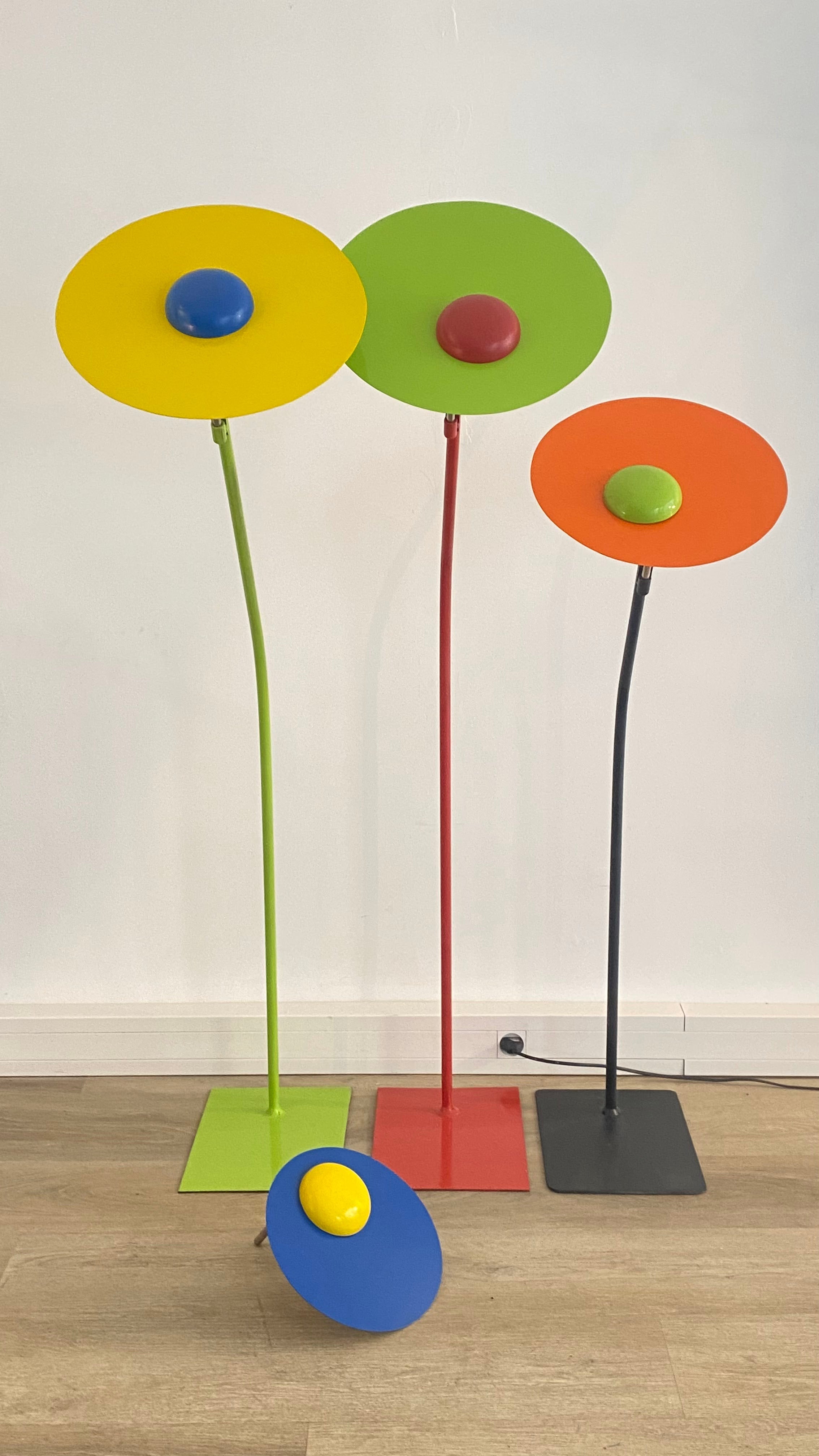 La Constellation — Trio de Lampadaires Floraux