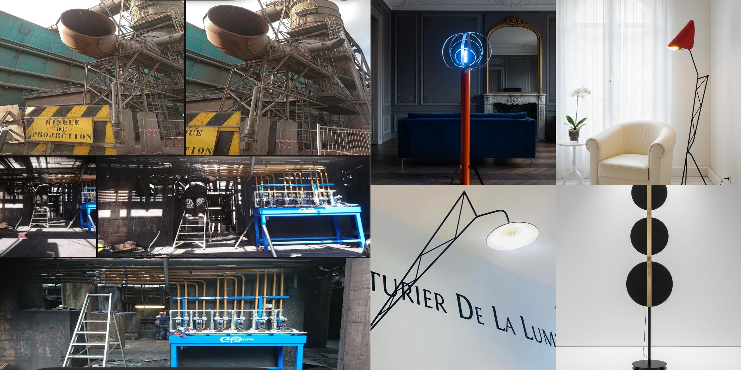 Chantier et luminaires