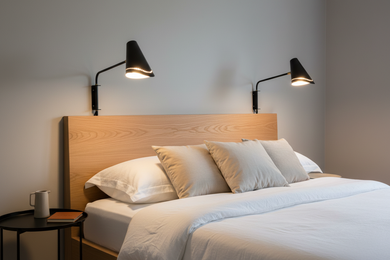 Appliques chambre contemporaine