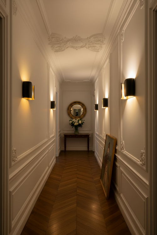 Couloir haussmannien - Version dramatique