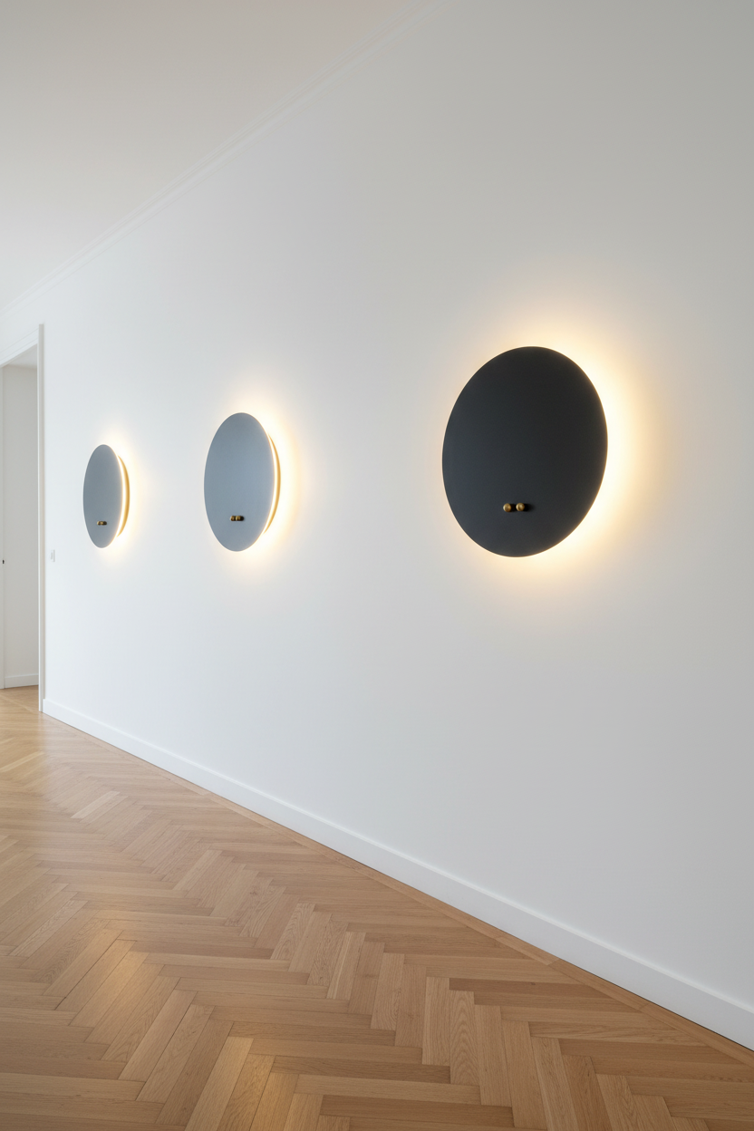 Couloir épuré – vue frontale