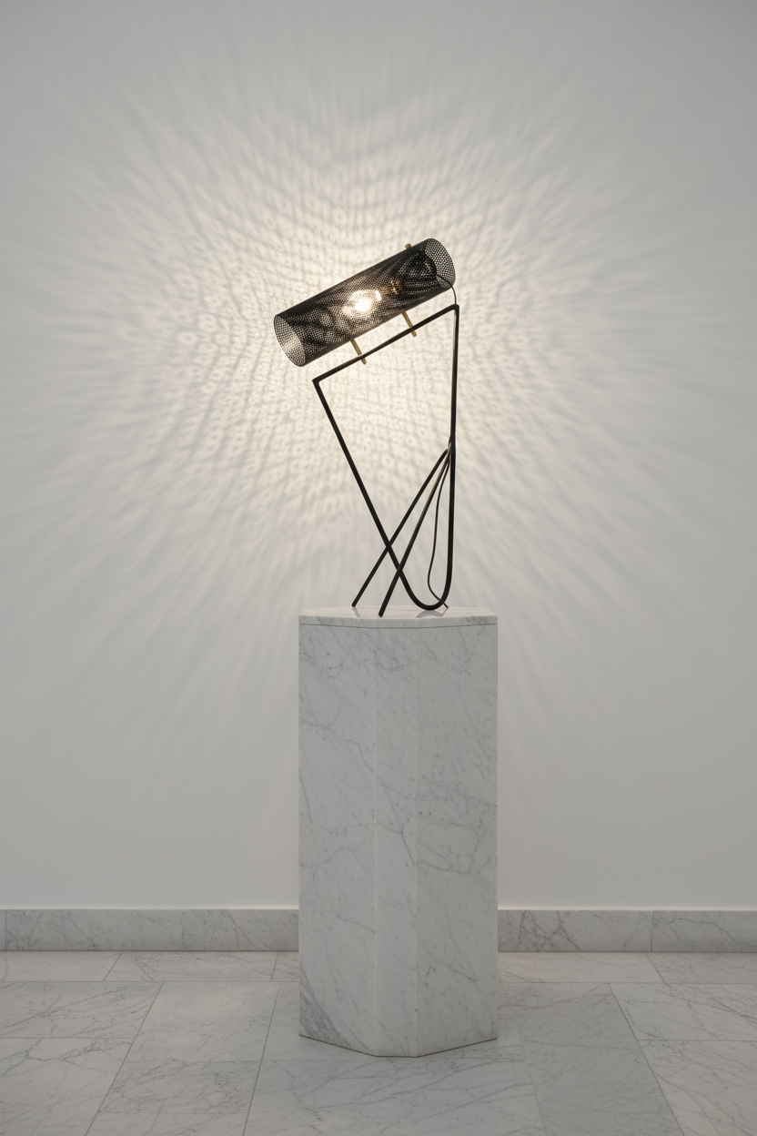 Le Guetteur — Lampe de Table Sculpturale