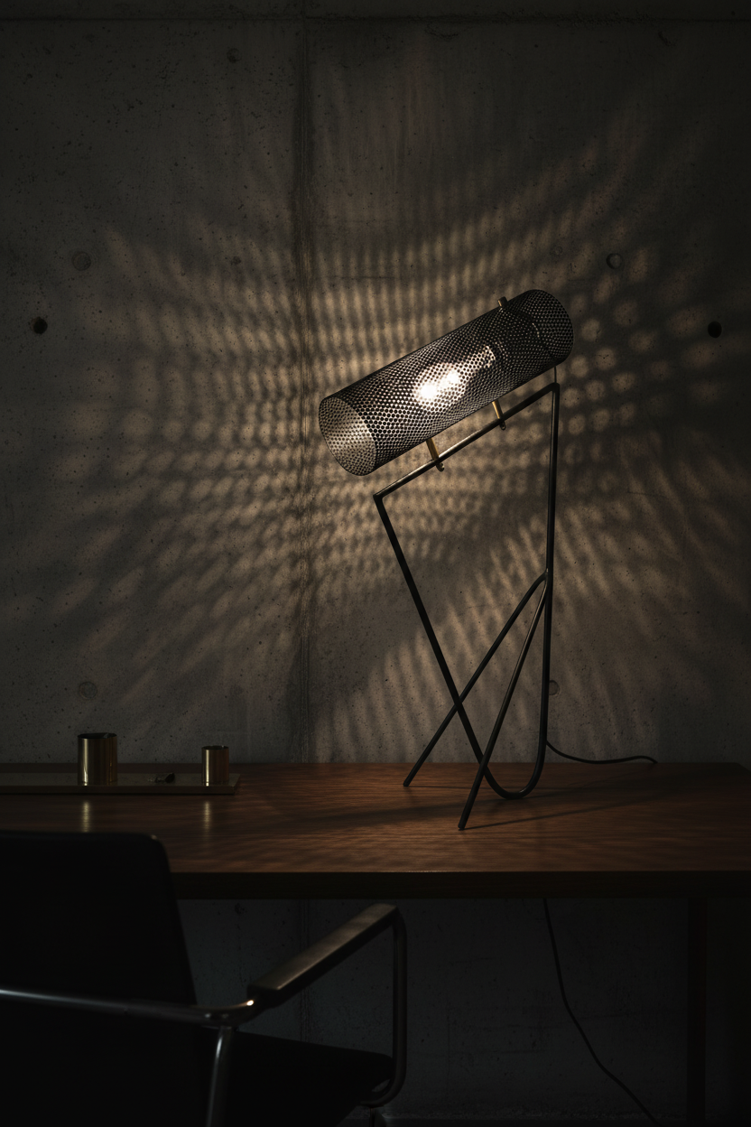 Le Guetteur — Lampe de Table Sculpturale