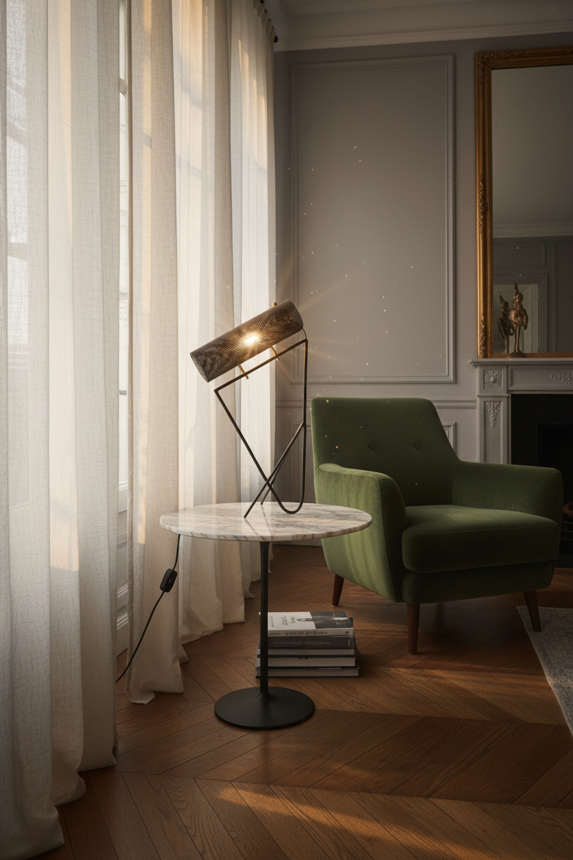 Le Guetteur — Lampe de Table Sculpturale