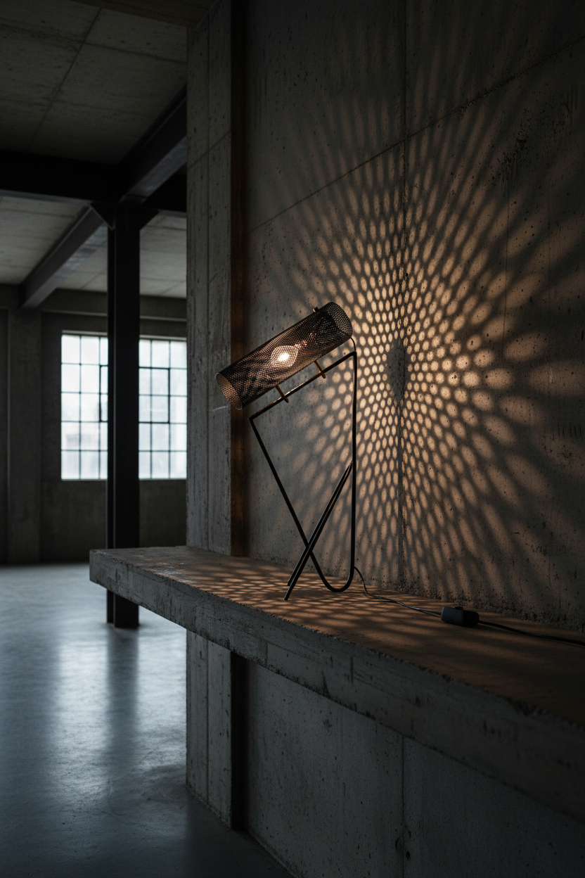 Le Guetteur — Lampe de Table Sculpturale