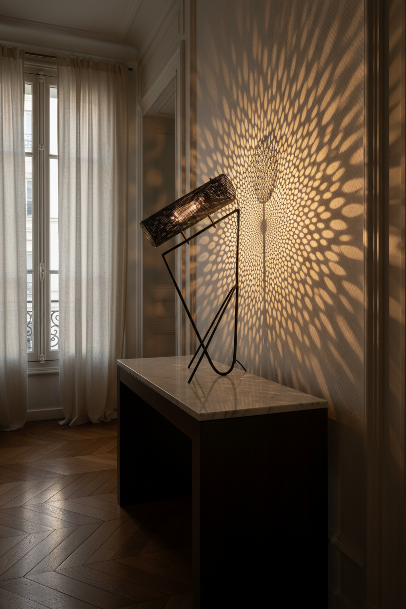 Le Guetteur — Lampe de Table Sculpturale