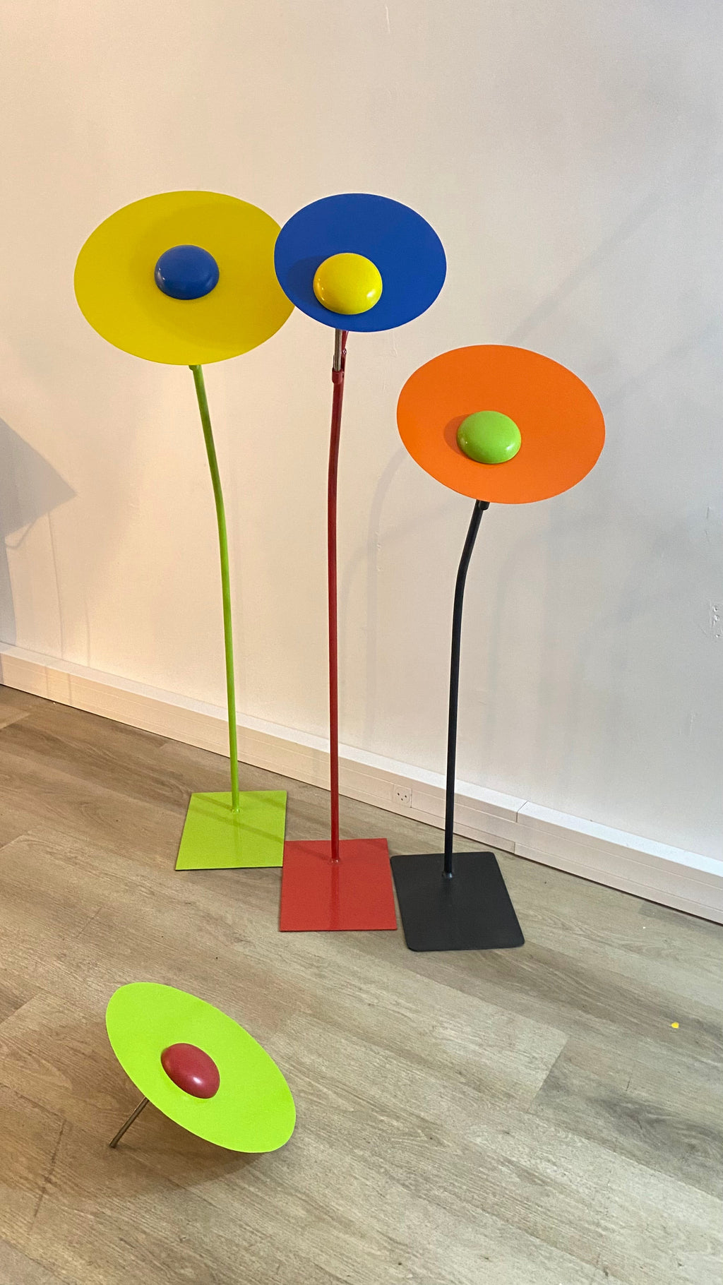 La Constellation — Trio de Lampadaires Floraux