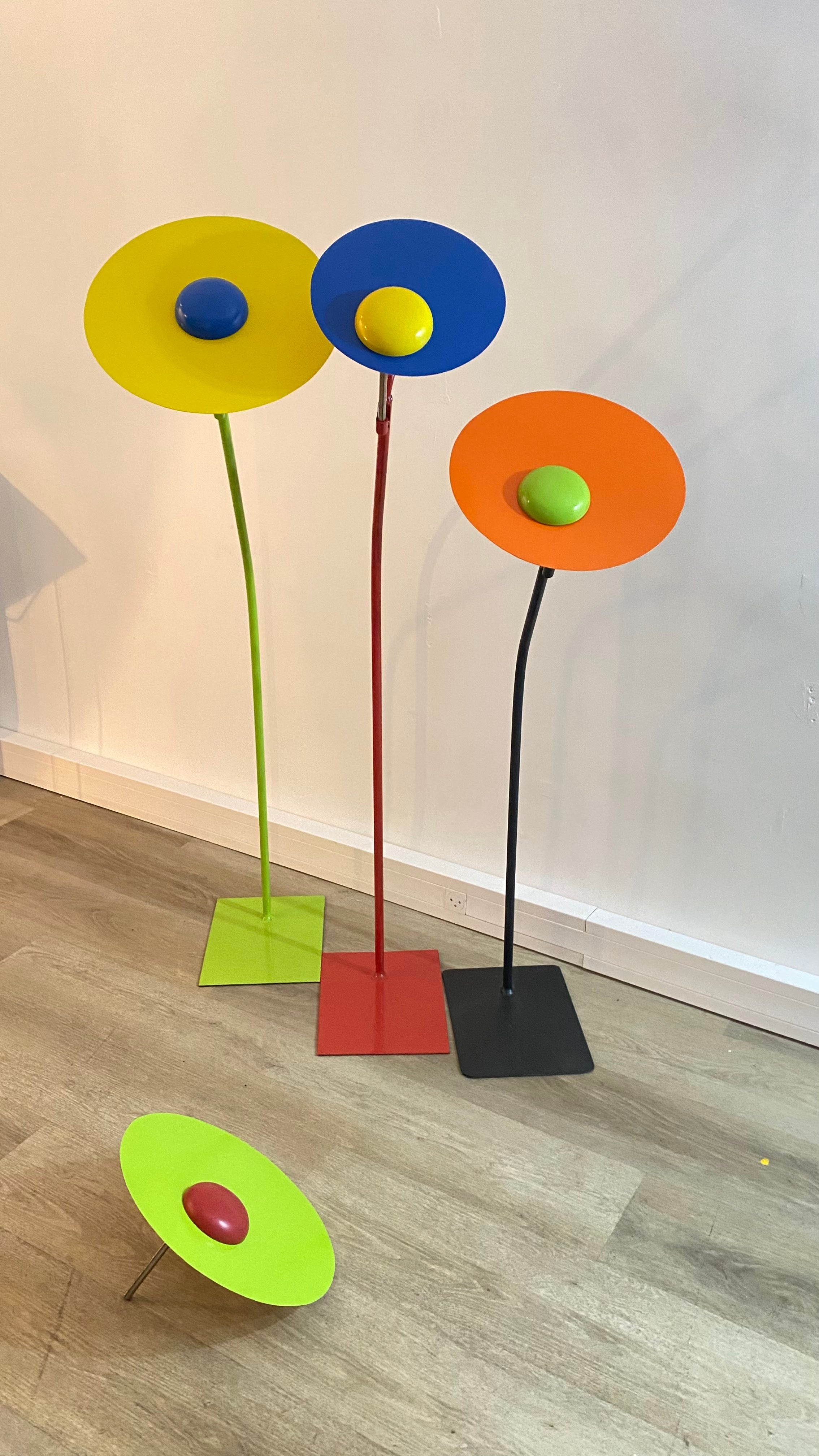 La Constellation — Trio de Lampadaires Floraux