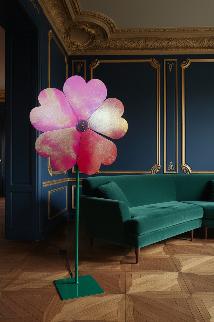 La Roue de l'Amour — Salon bleu nuit