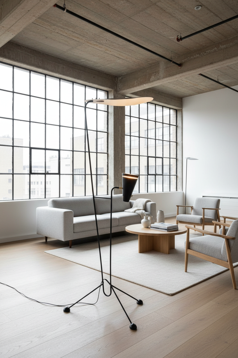 Lampadaire - Loft Industriel