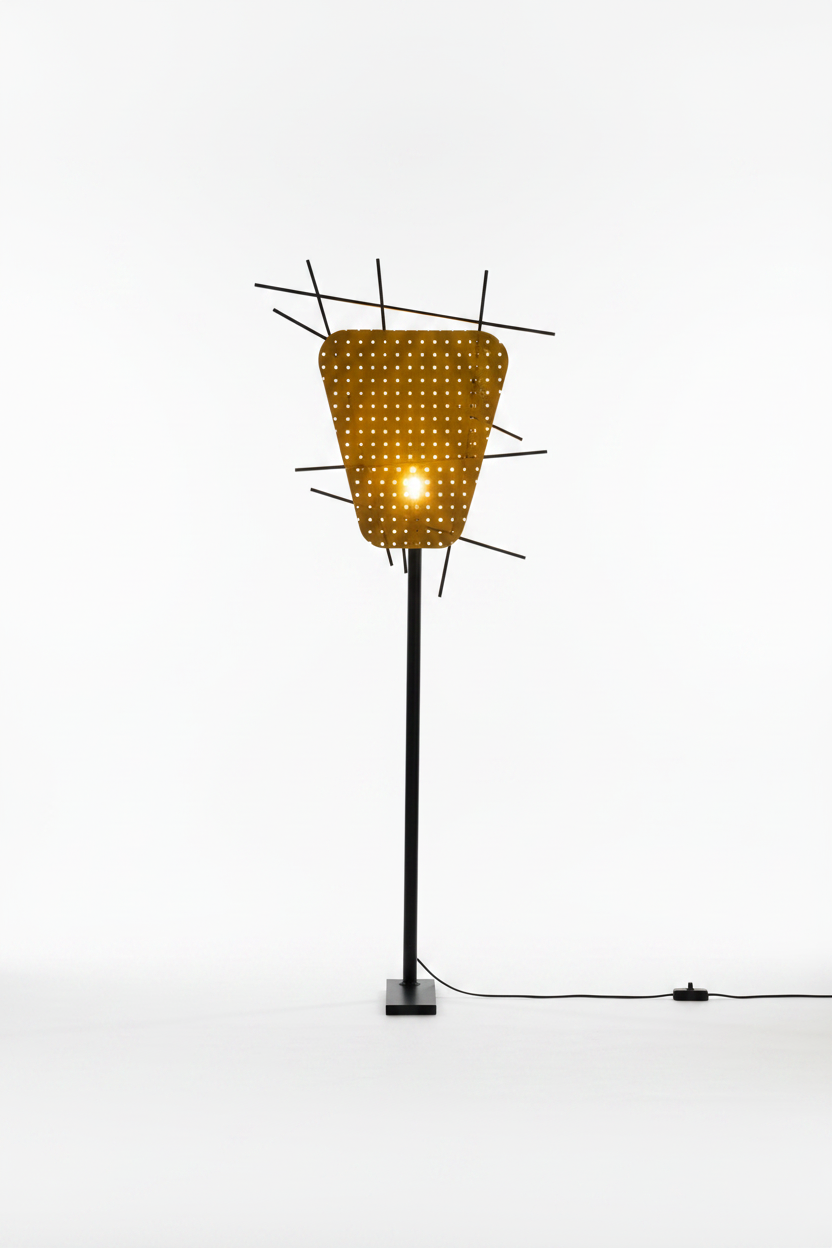Lampadaire Mikado fond blanc