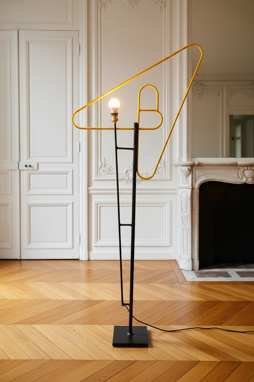Lampadaire profil haussmannien