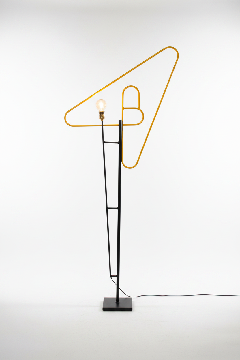 Lampadaire studio face