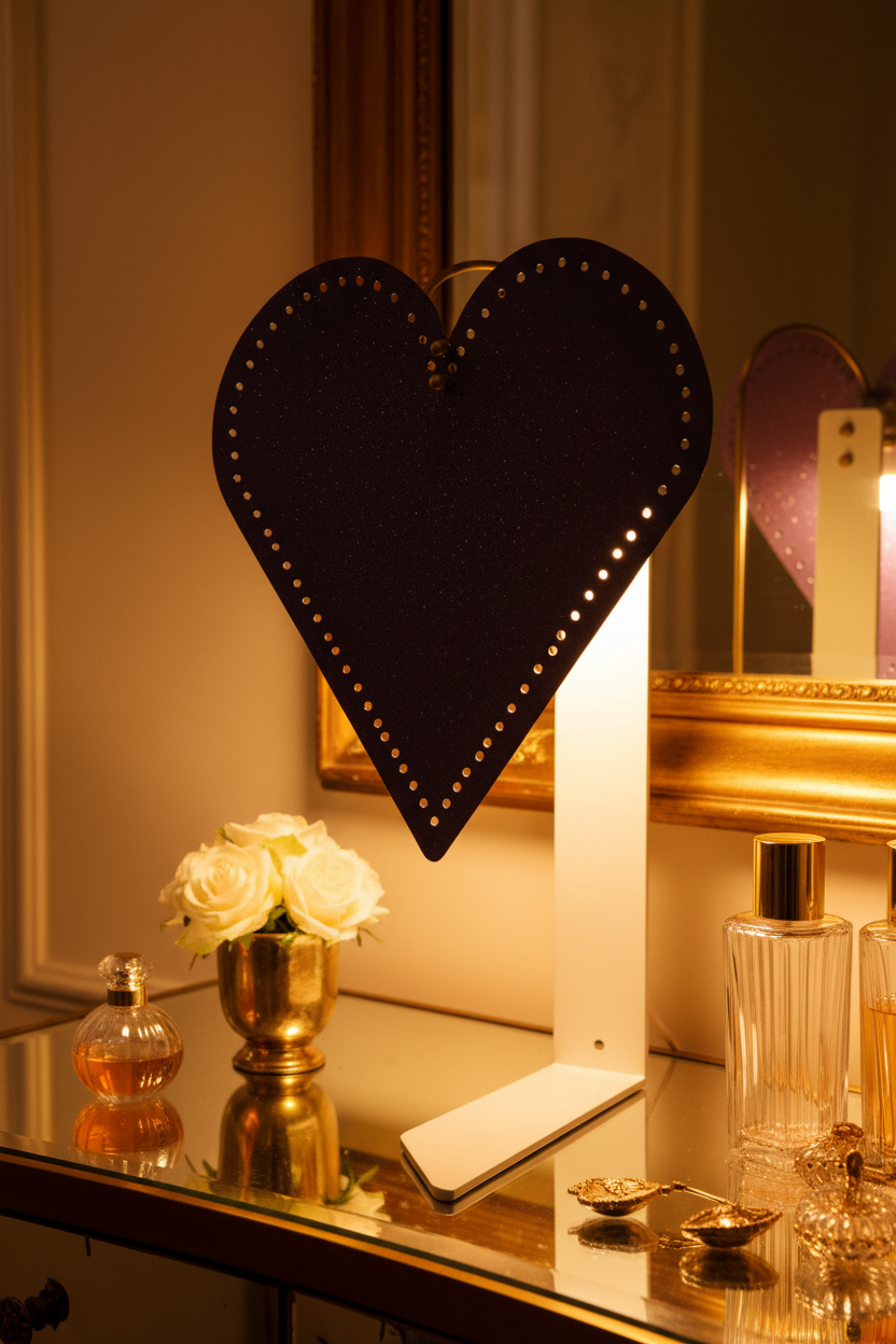Lampe Cœur — Boudoir