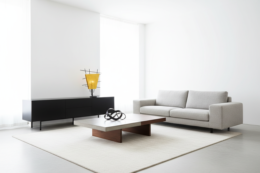 Lampe de table – fond blanc