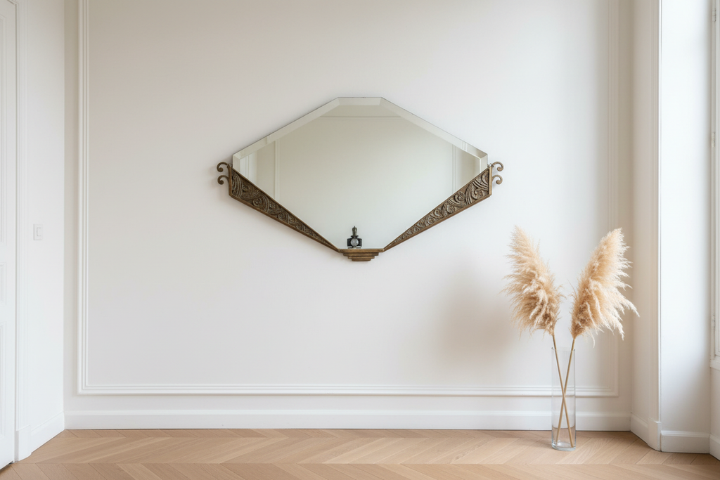 Miroir Art Déco – Entrée épurée