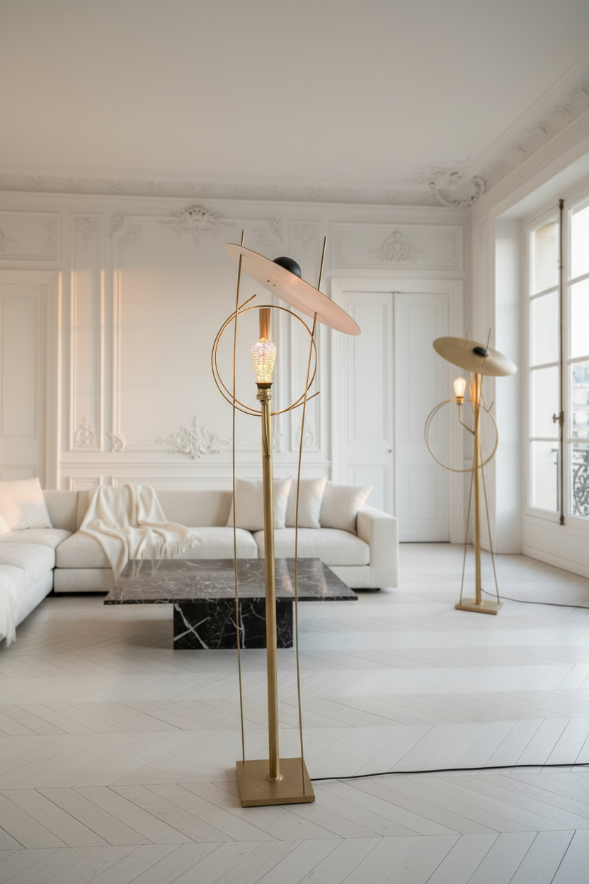 SATURNE — Premier plan réel sur décor parisien